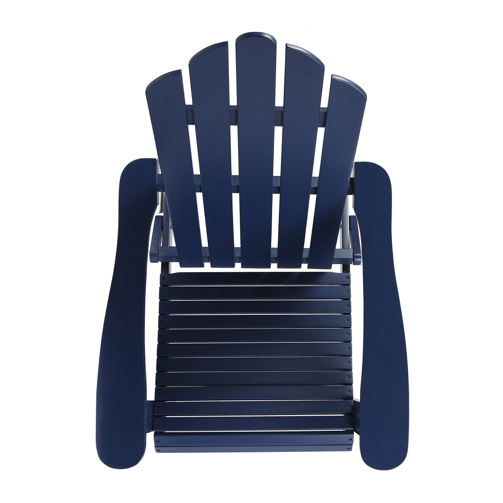 Navy Blue HOLLYWOOD FOLDABLE ADIRONDACK CHAIR