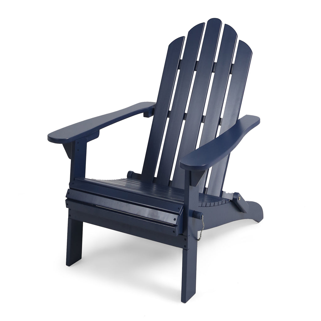 Navy Blue HOLLYWOOD FOLDABLE ADIRONDACK CHAIR
